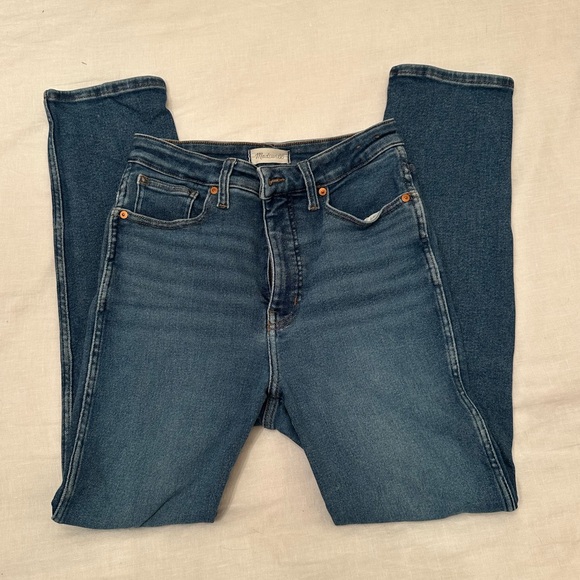 Madewell Curvy Stovepipe Jeans Size 29 - Picture 4 of 7